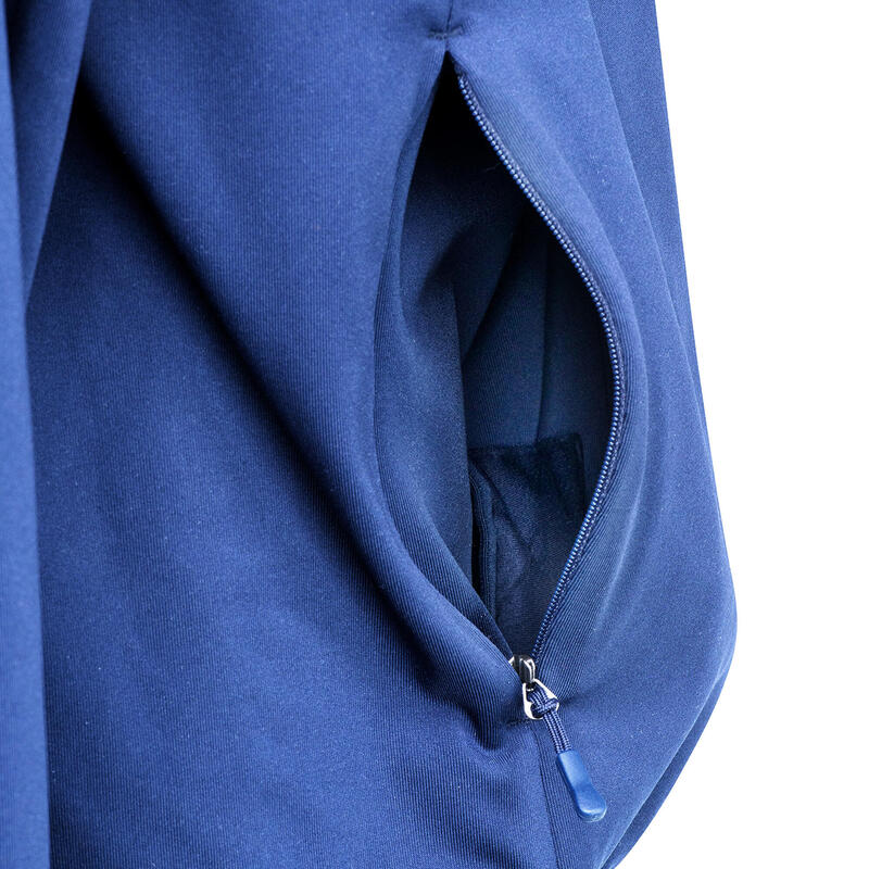 Pánská tréninková bunda na pozemní hokej FH900 tmavě modrá