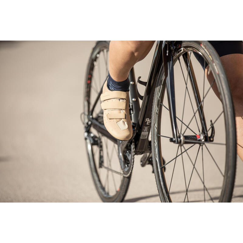 Chaussures de vélo route VAN RYSEL ROAD 100 SABLE