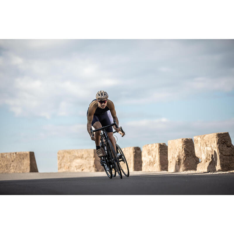 Scarpe ciclismo bici da corsa Van Rysel NEO ROADR 100 sabbia