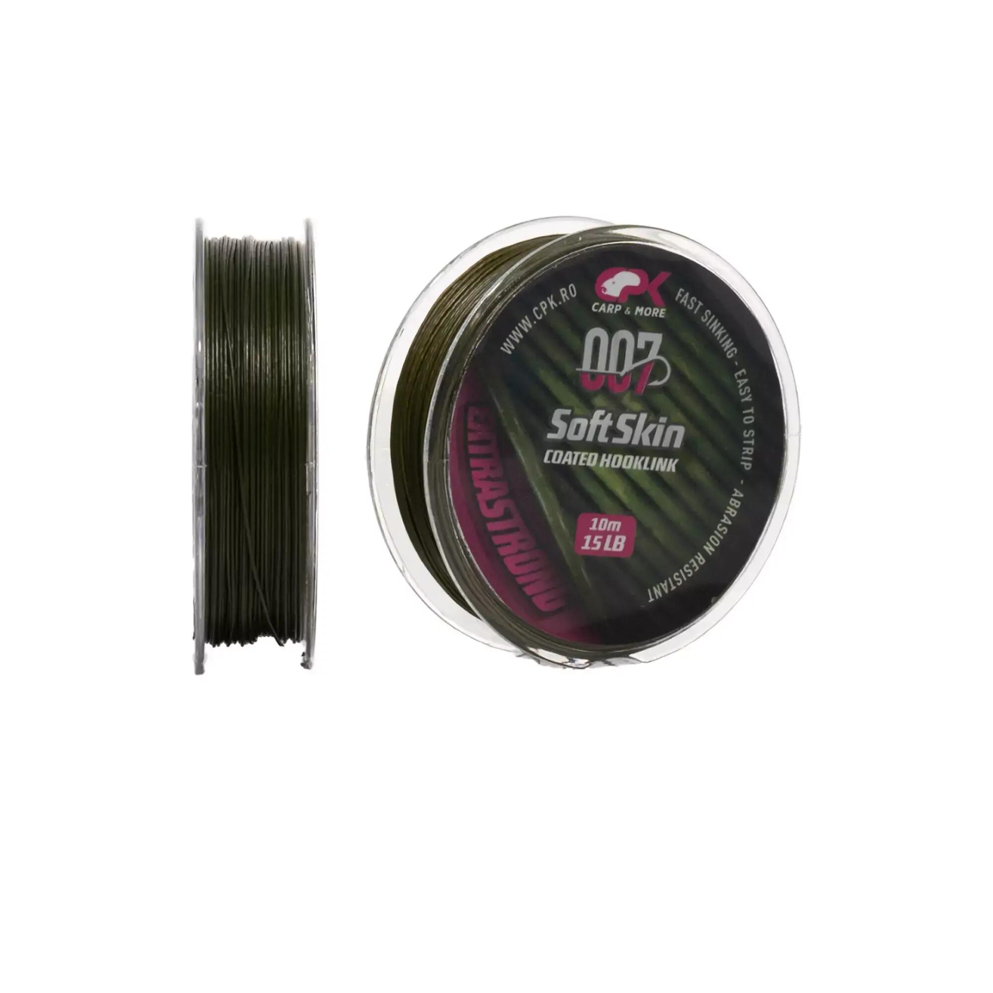 007 CPK SOFT SKIN  Hooklink 15 lb green 2/2