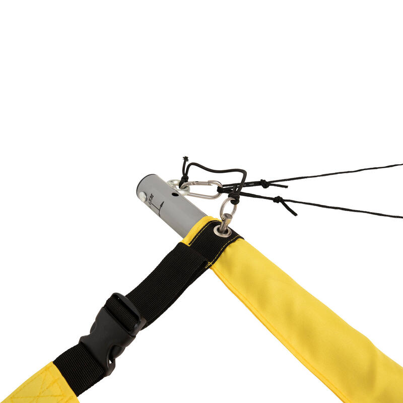 Official Dimensions Beach Volleyball Set BV900 Yellow COPAYA Decathlon