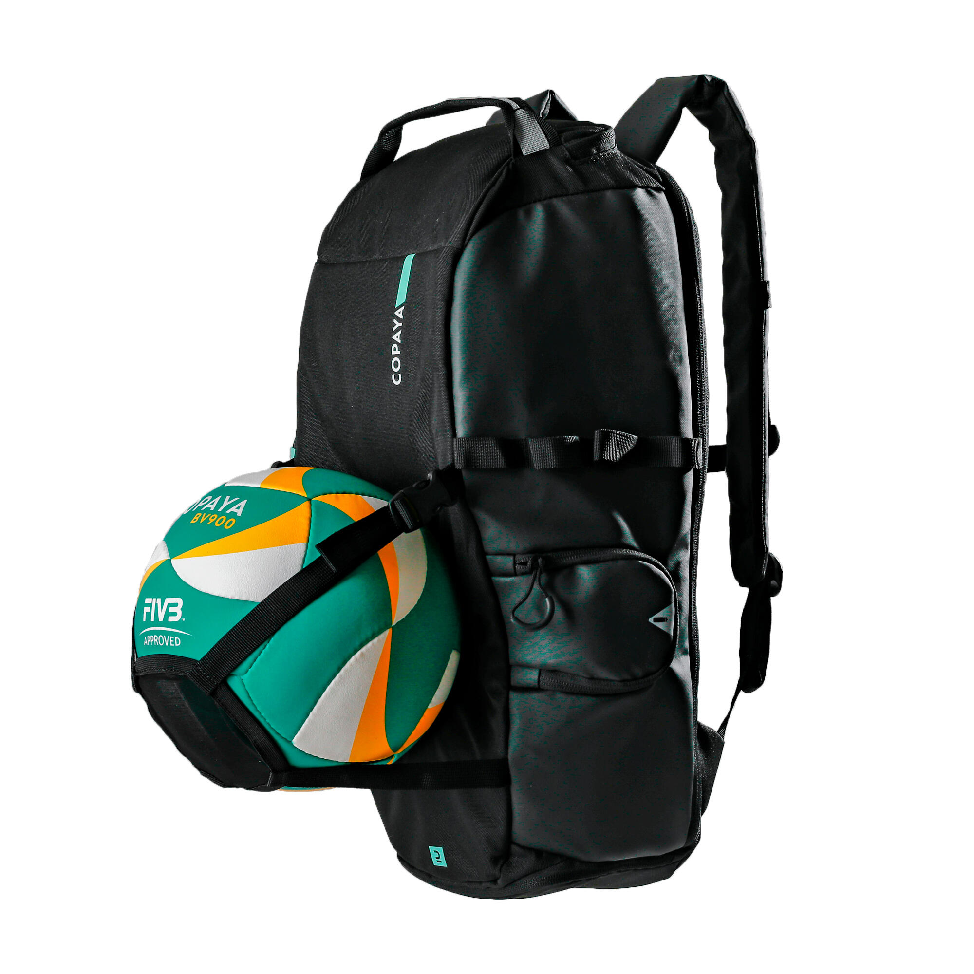 Beach Volleyball Compartment Backpack BV900 25L COPAYA Decathlon