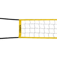 Filet de beach-volley BV100 jaune