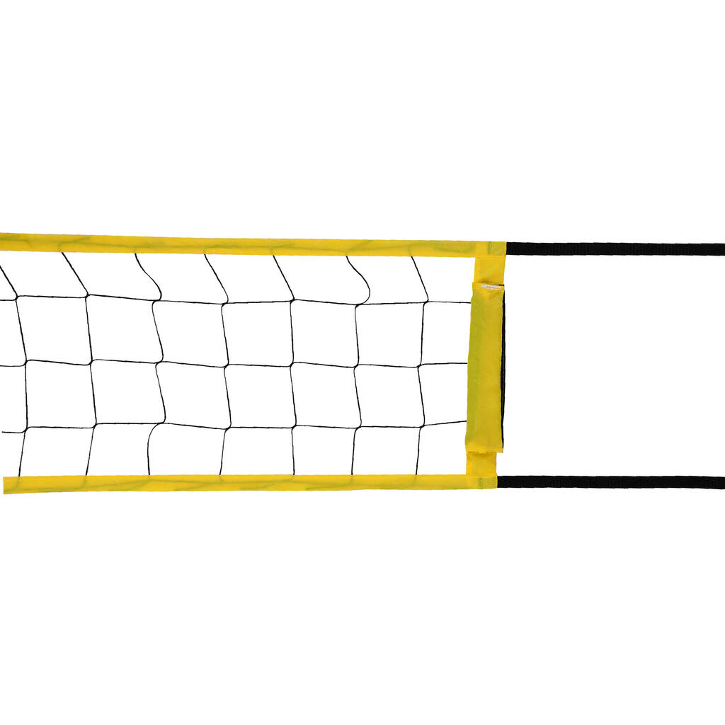 Paplūdimio tinklinio tinklas „BV100“, geltonas