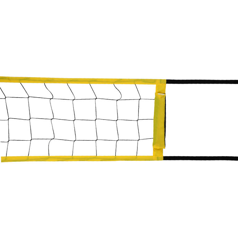 BV100 Beach Volleyball Net - Yellow