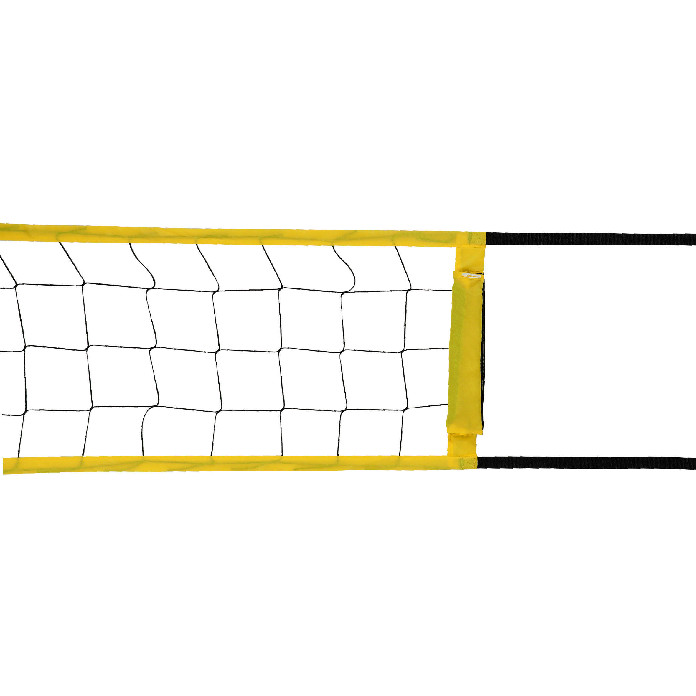 BV100 Beach Volleyball Net - Yellow 6/10