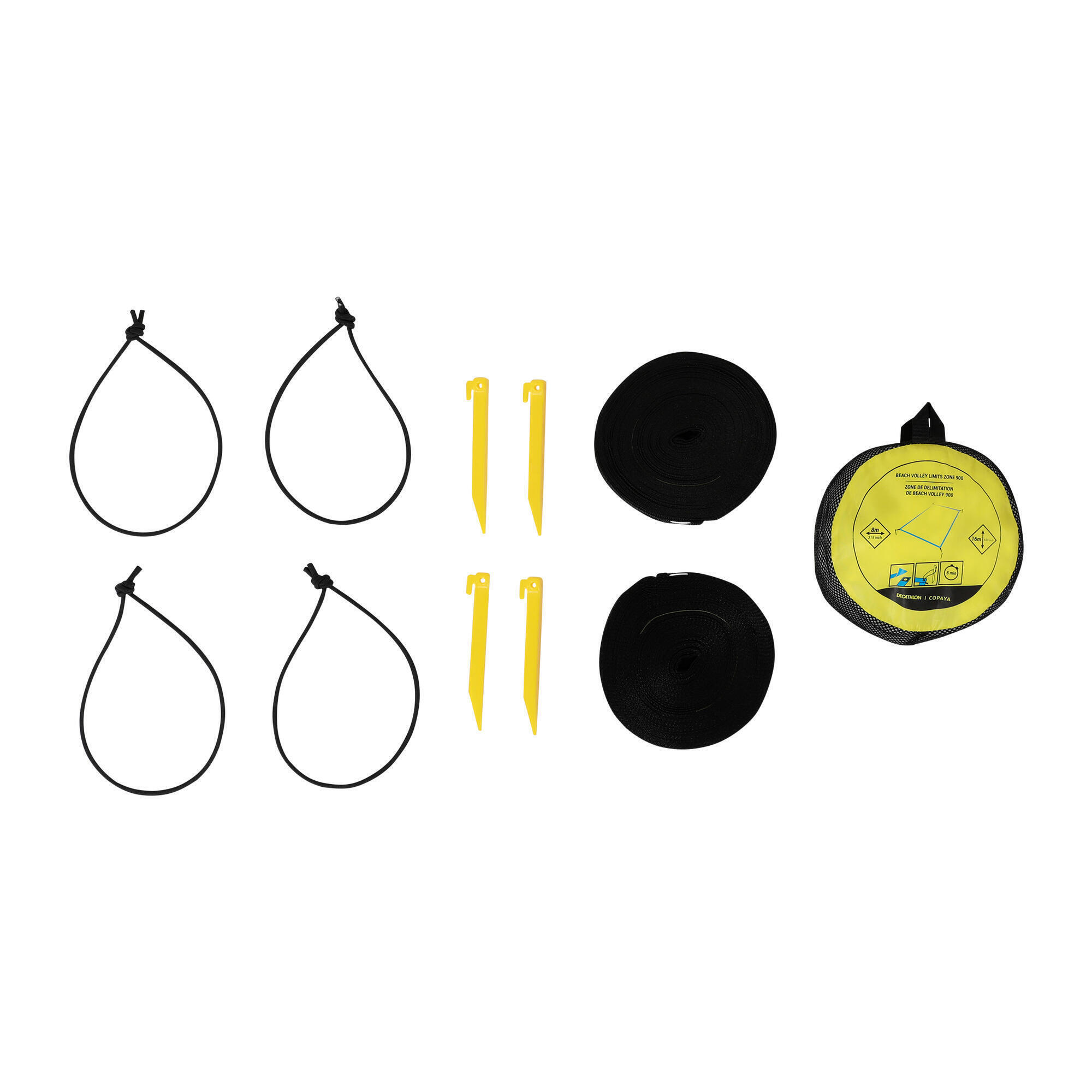Beach Volleyball Markings BV900 - Official Dimensions (8mx16m) 2/5