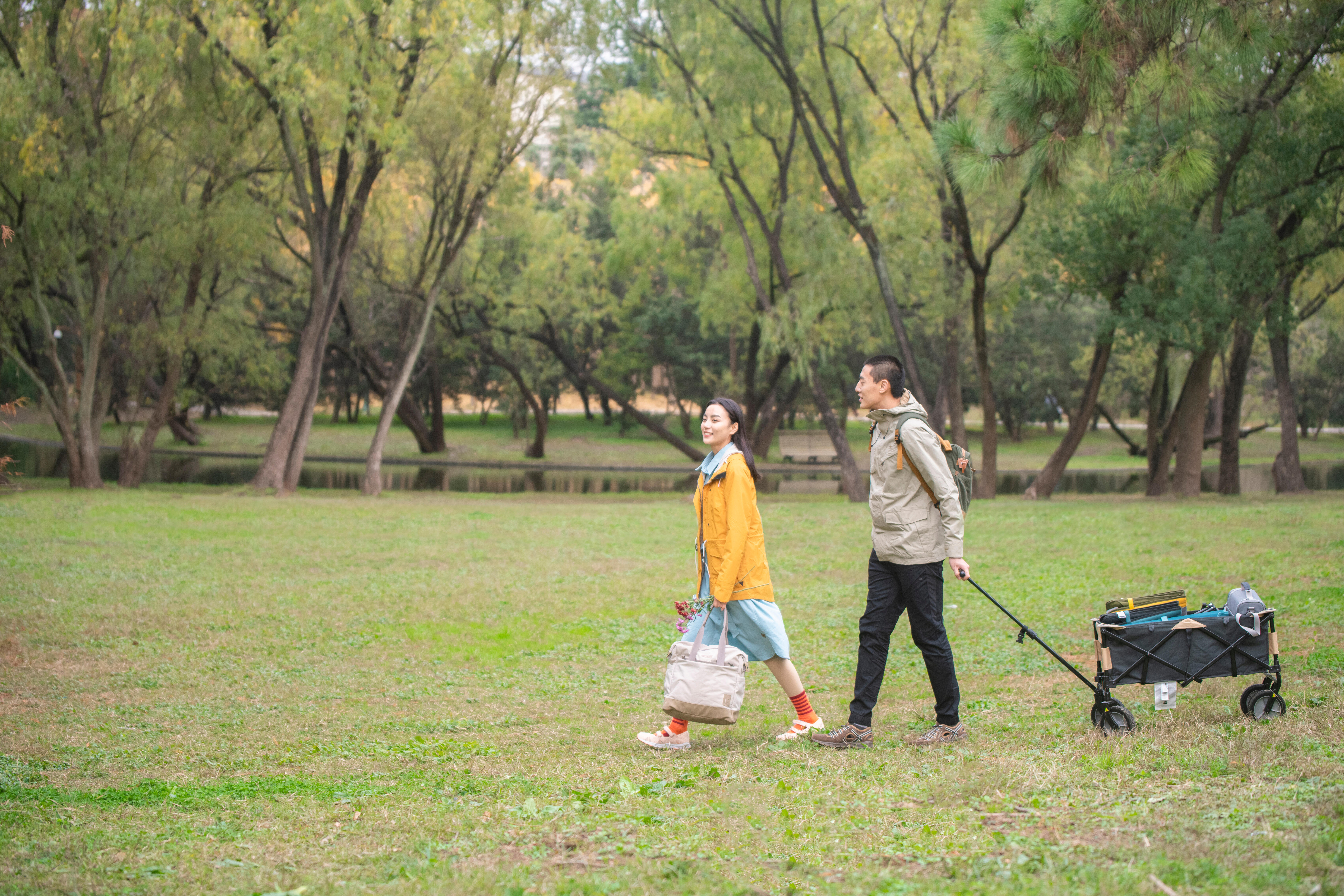 Camping Folding Cart - Camp Trolley - QUECHUA