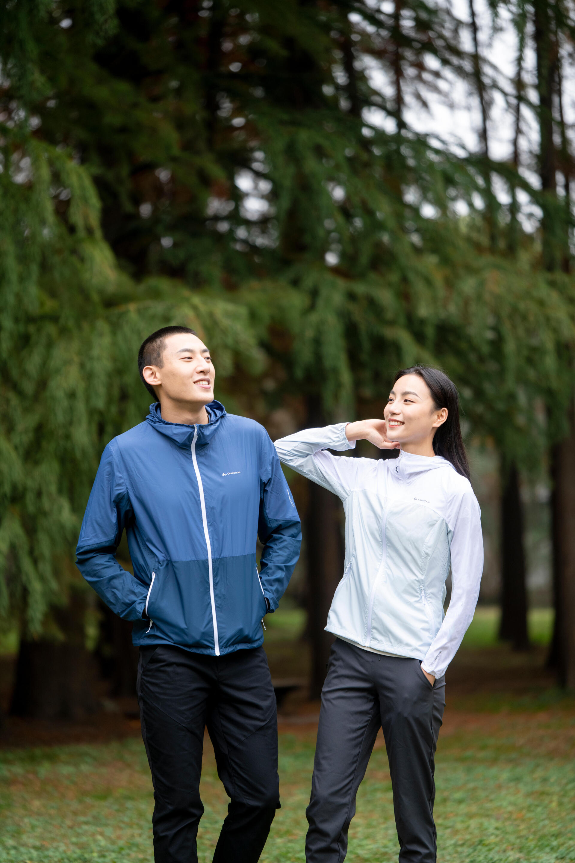 Men's Hiking UV protection jacket HELIUM 500