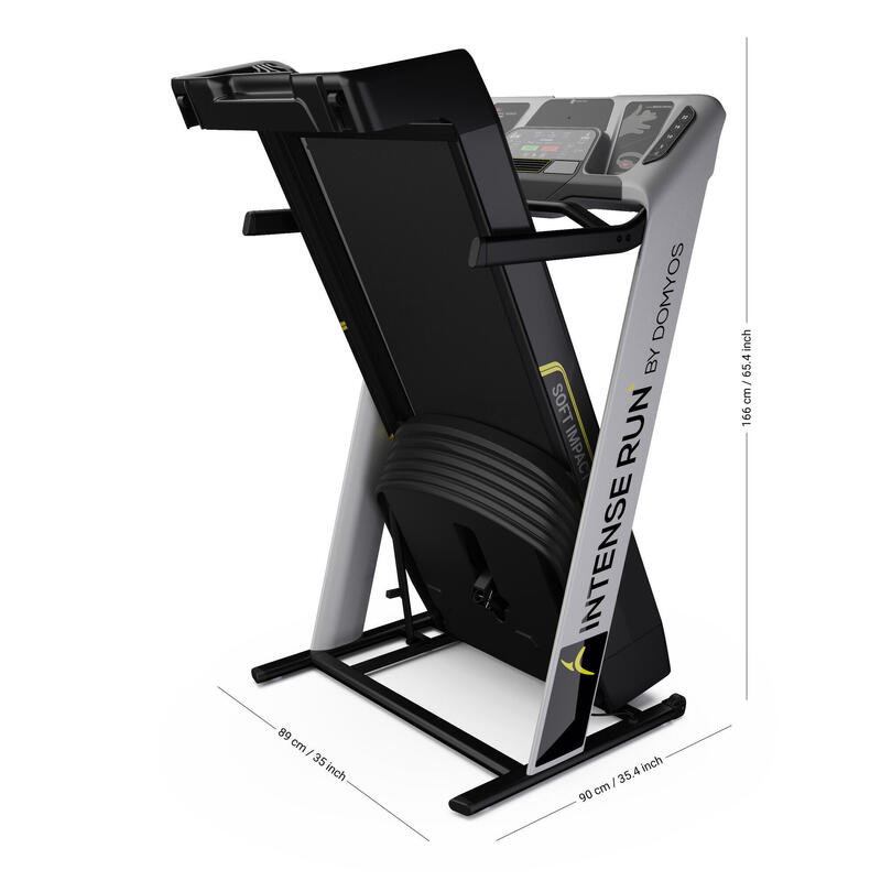 PRODUCTO OCASIÓN: CINTA DE CORRER PLEGABLE ELÉCTRICA DOMYOS INTENSE RUN