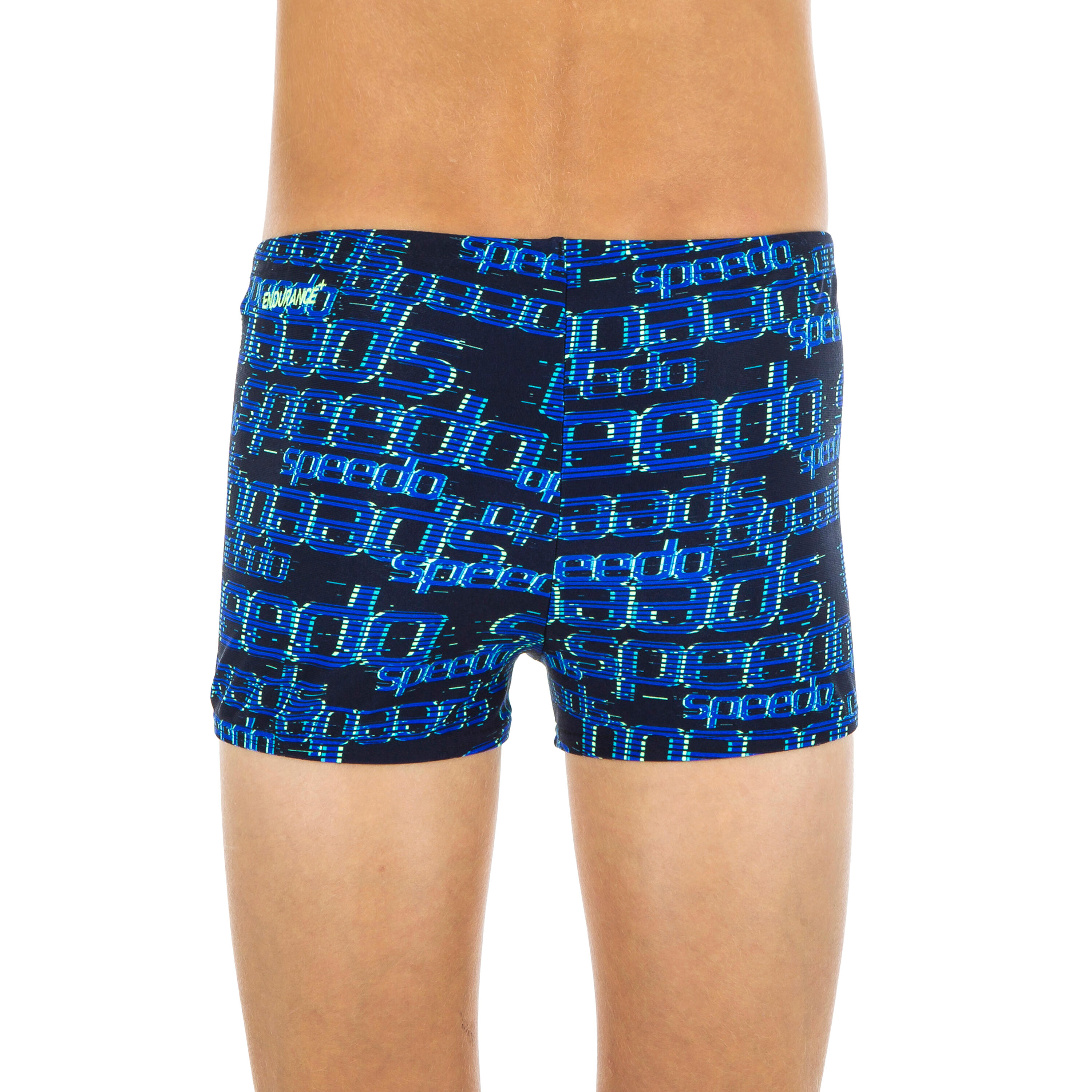 BOY'S SWIMMING BOXERS SPEEDO - BLUE PRINT 4/5