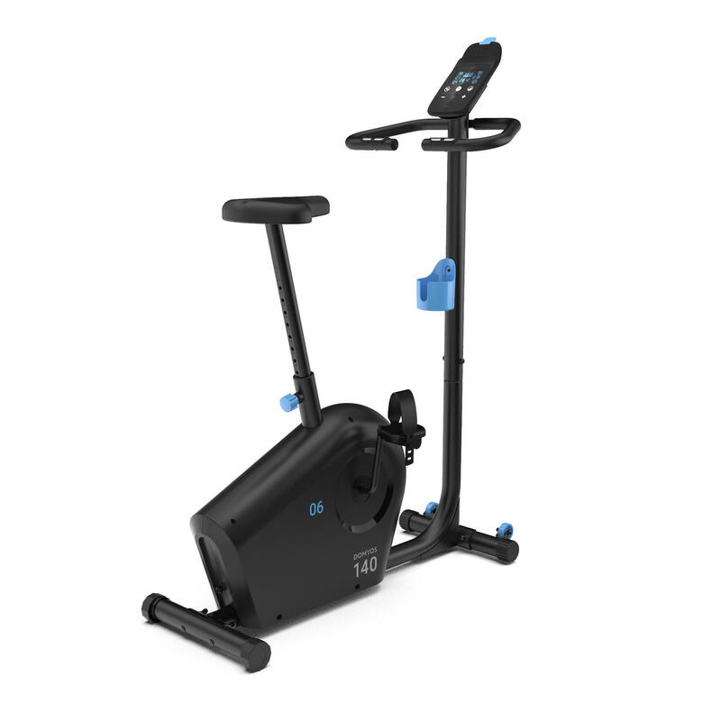 Fit op een fitnessapparaat