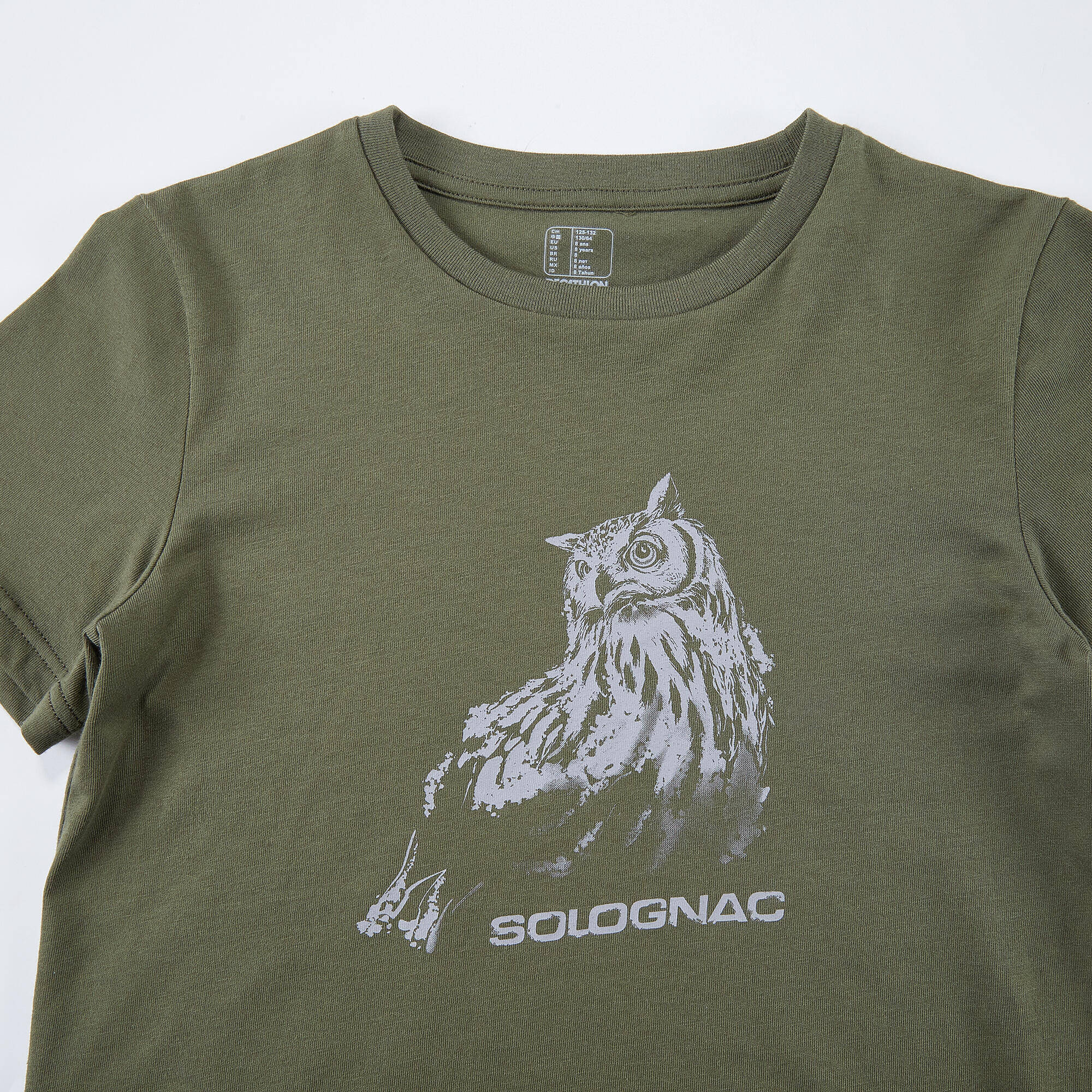 Kids T-Shirt SG100 - Eagle OWl Green -  2