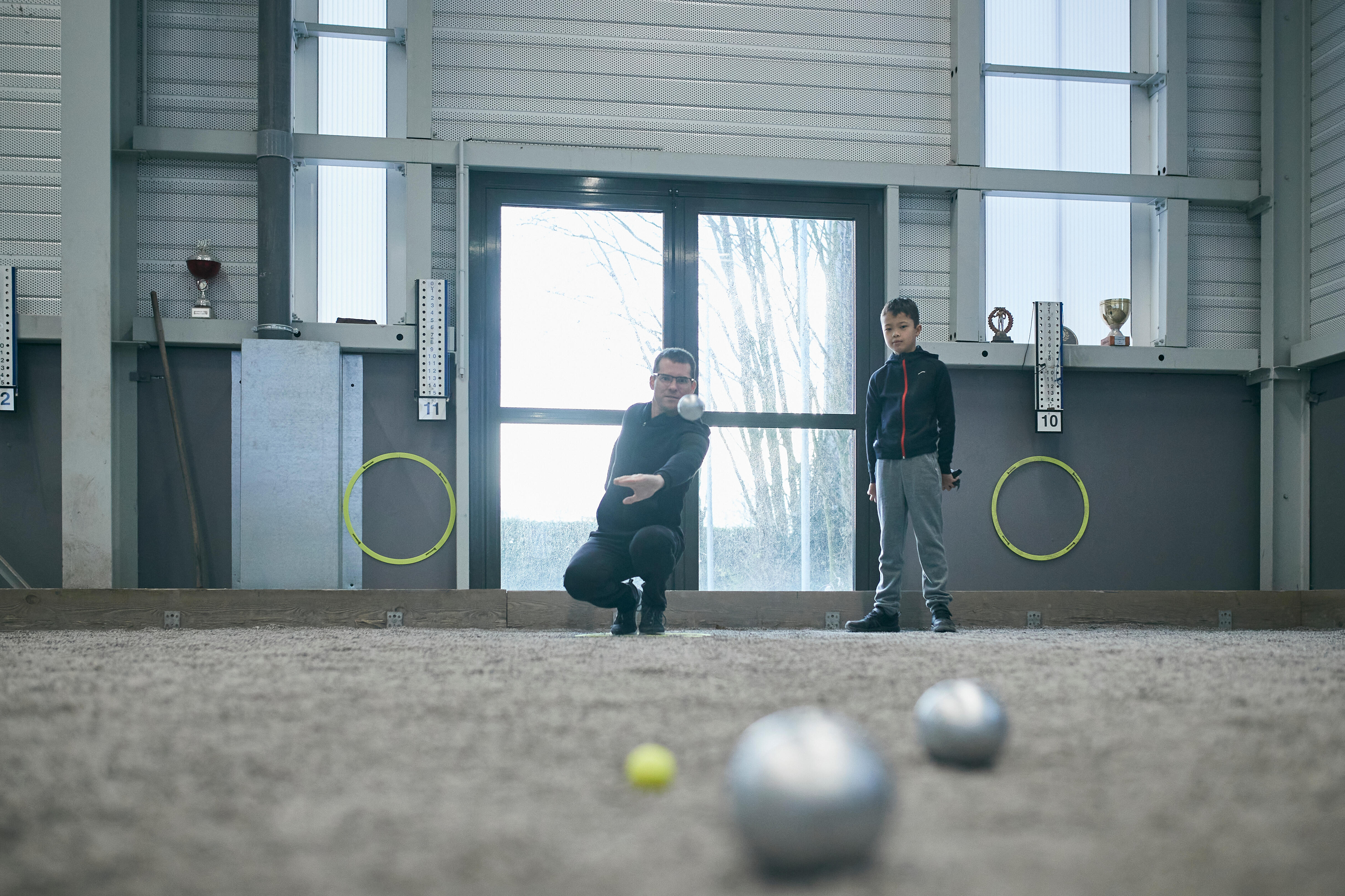 3 boules de pétanque dures de compétition – Alpha - GEOLOGIC