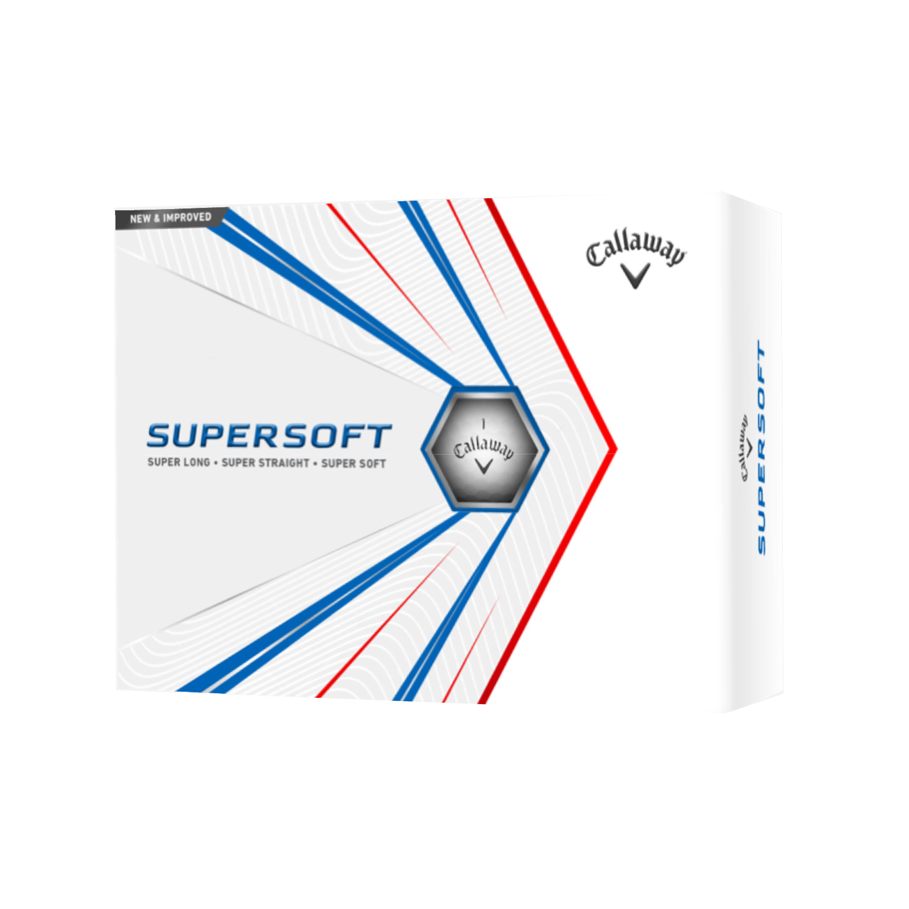 Callaway Топки Supersoft X12 – Бели