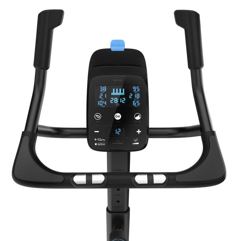 Vélo d'appartement EB 900 AutoAlimenté Domyos Decathlon