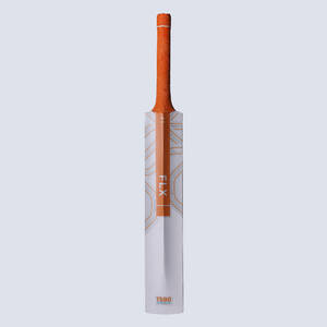 T 500 LITE KIDS TENNIS BALL CRICKET BAT ORANGE