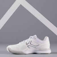 حذاء تنس للملاعب الترابية للنساء - TS500 أبيض