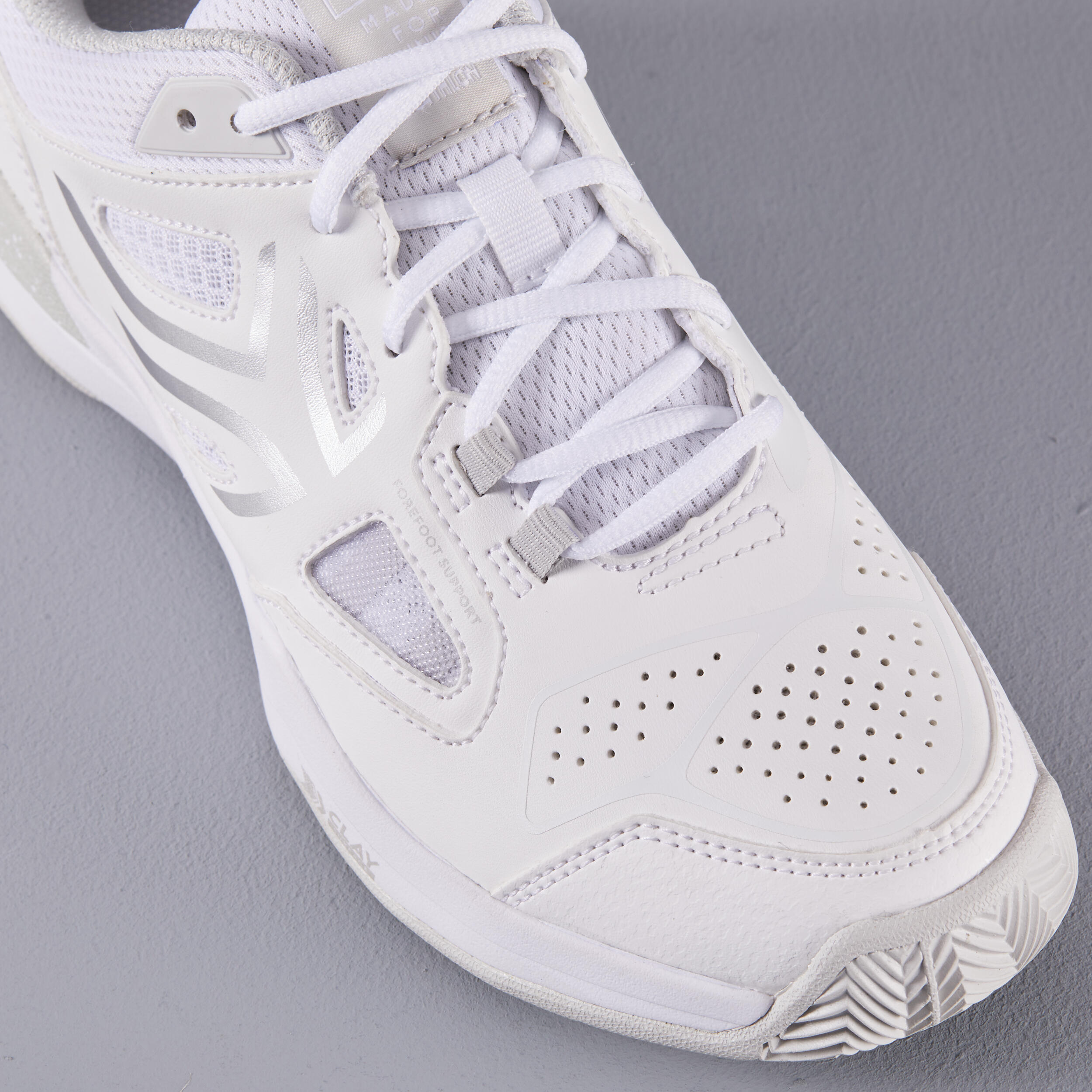 Women's Clay Court Tennis Shoes TS500 - White 6/6