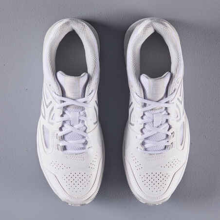 Women's Clay Court Tennis Shoes TS500 - White