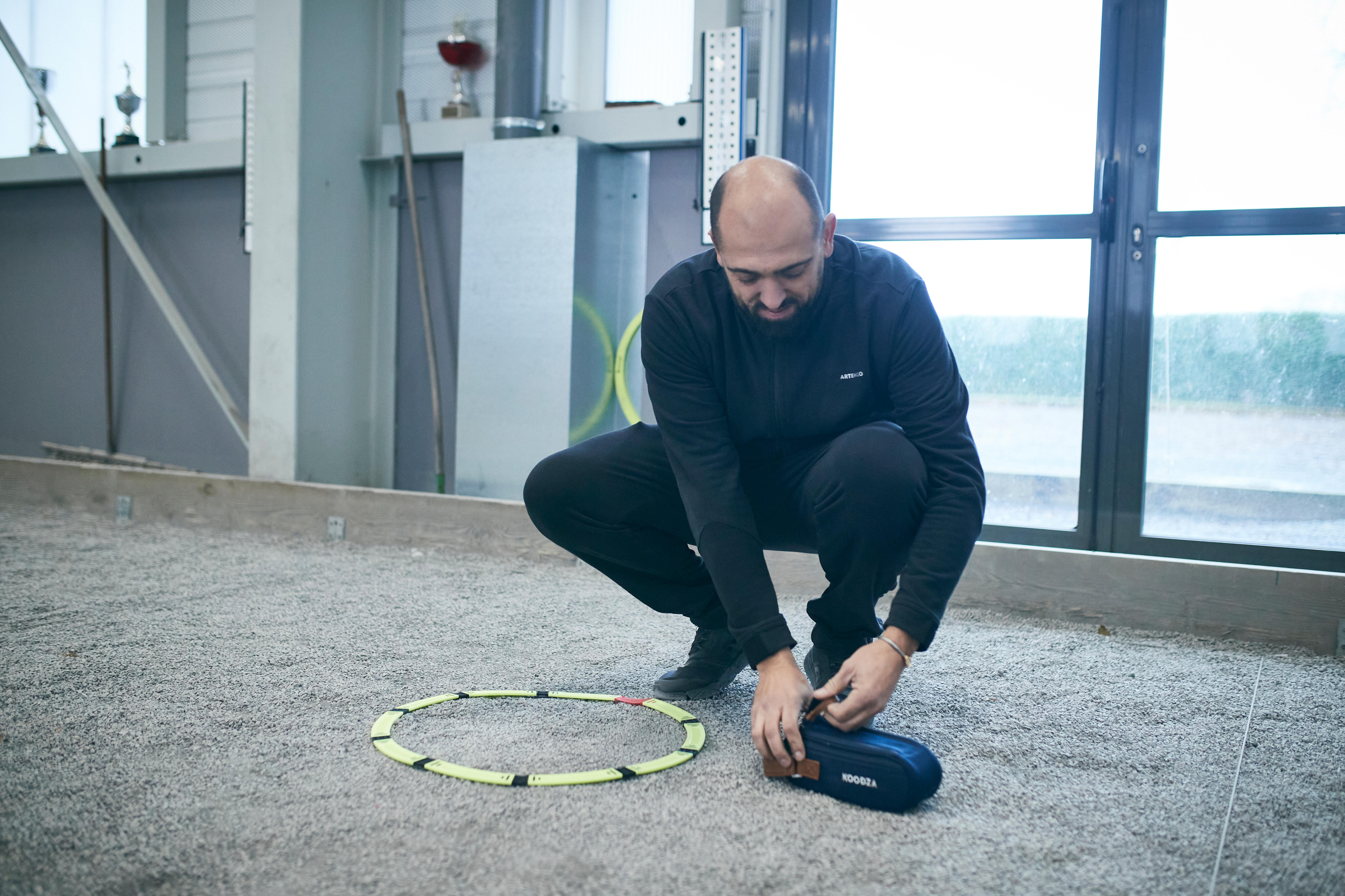 Cercle de pétanque pliant homologué pour la compétition - KOODZA