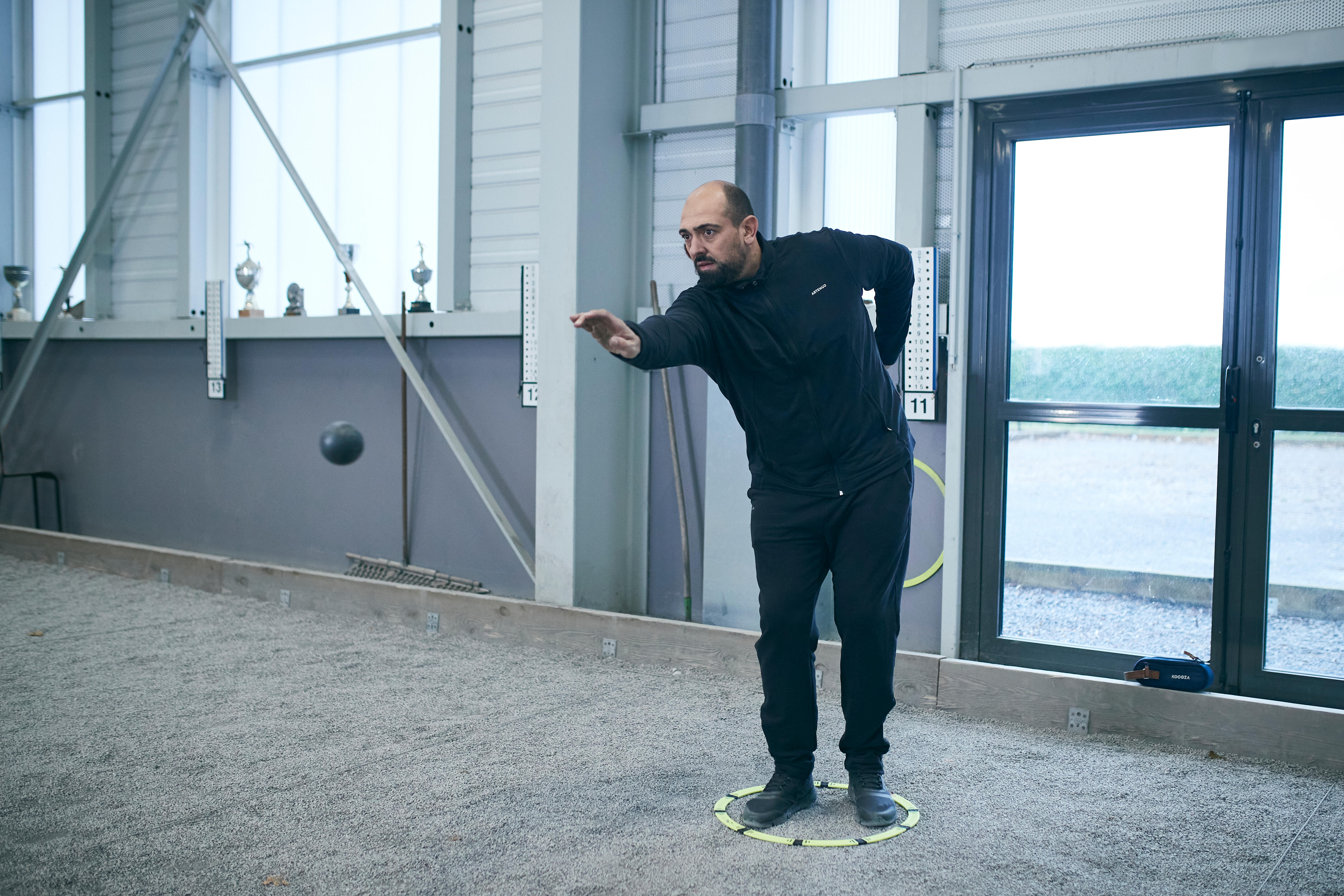 Cercle de pétanque pliant homologué pour la compétition - KOODZA