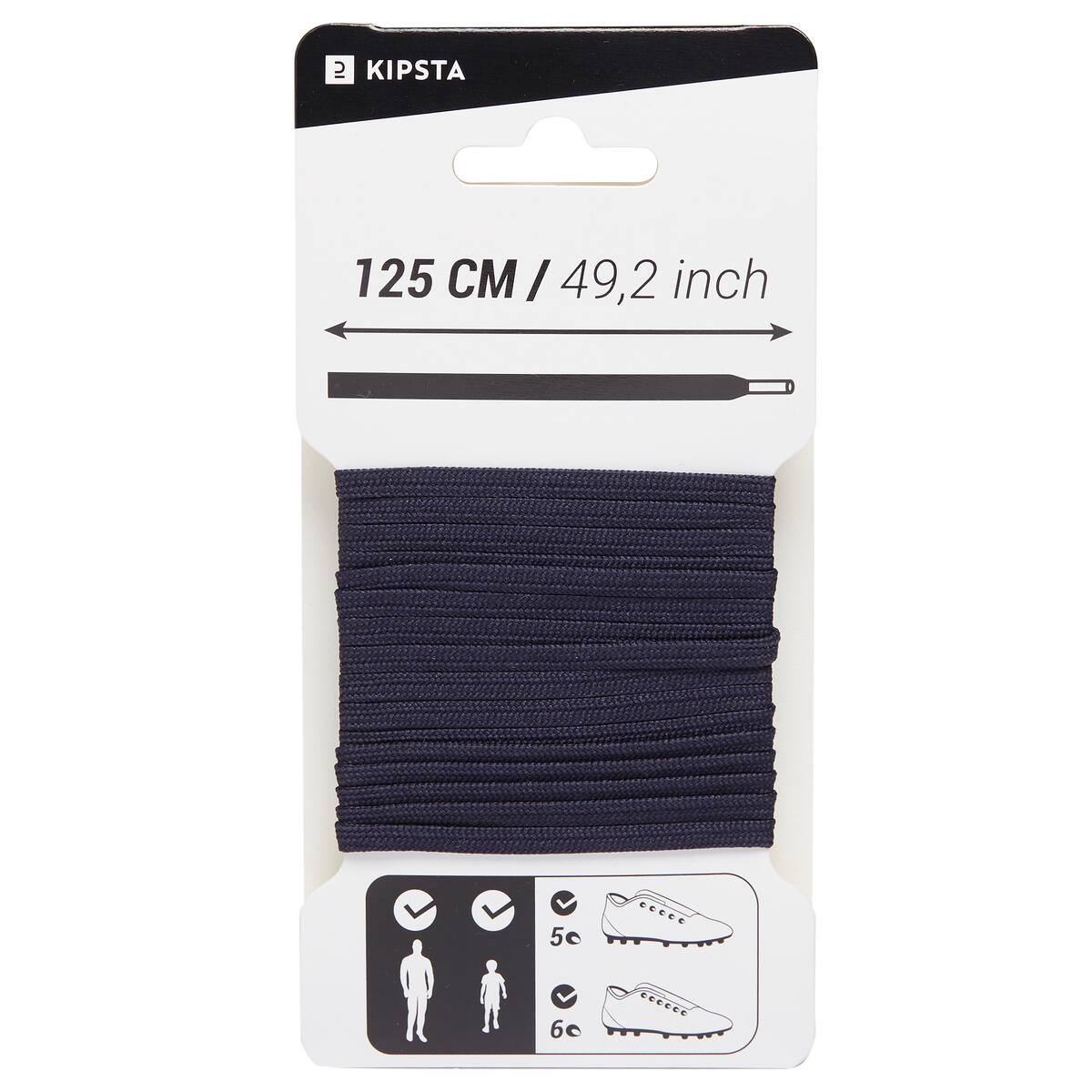 Lacets bleu foncé