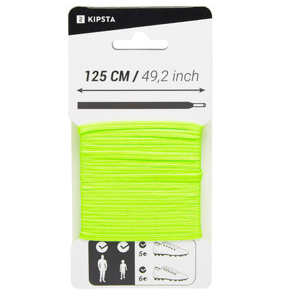 Fussball Schnürsenkel - neonorange