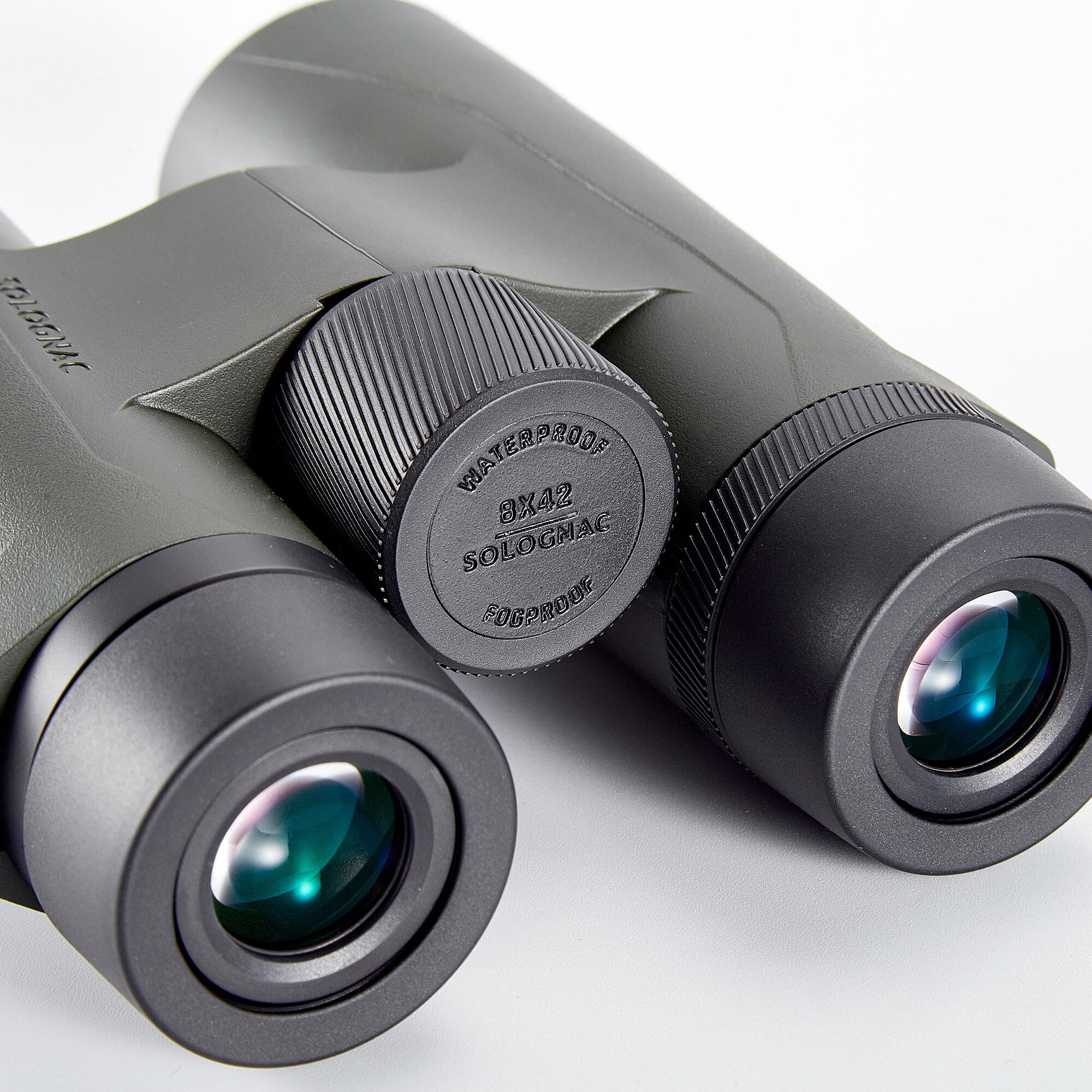 Waterproof hunting binoculars 500 8x42 - khaki 3/9
