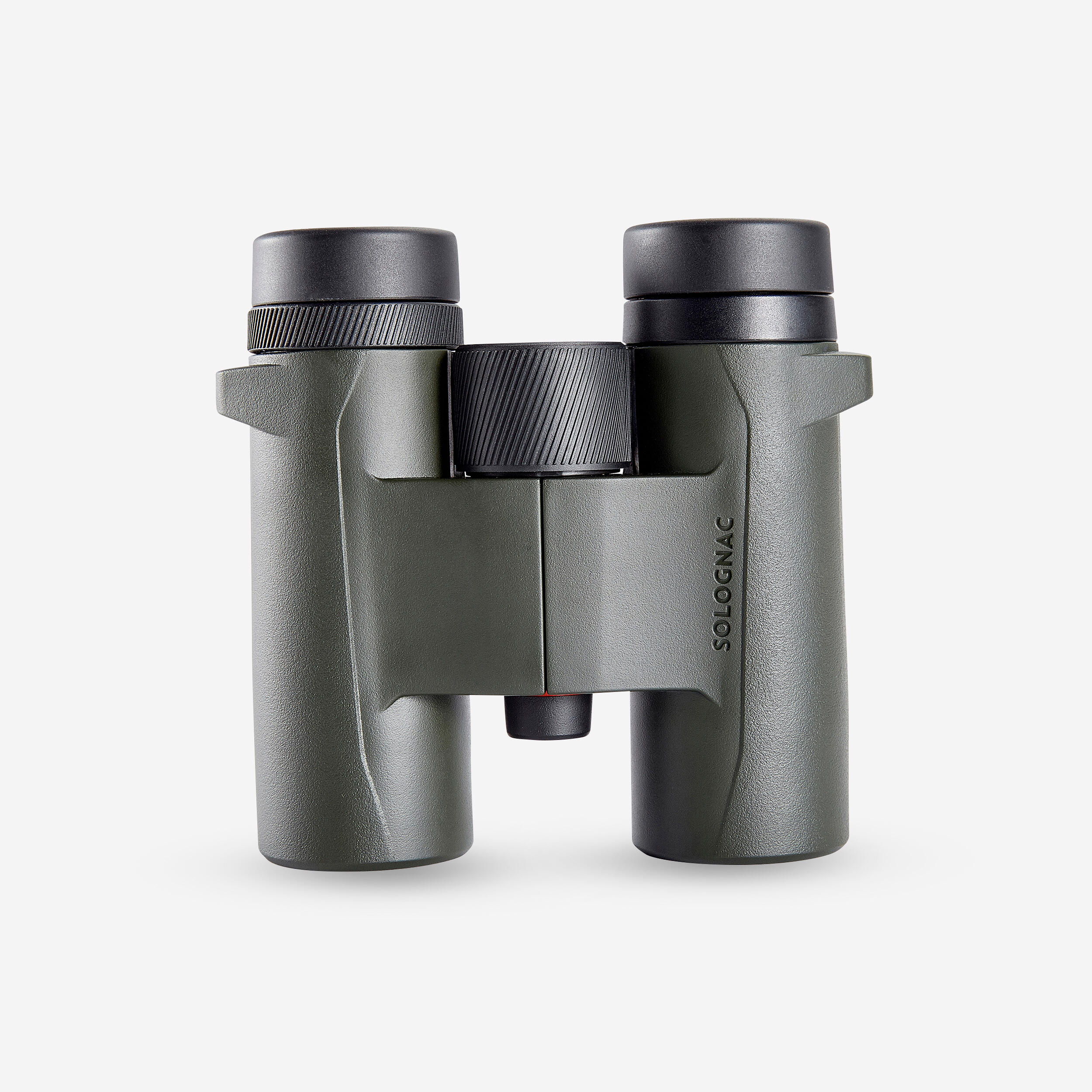 SOLOGNAC Waterproof hunting binoculars 500 10x32 - khaki