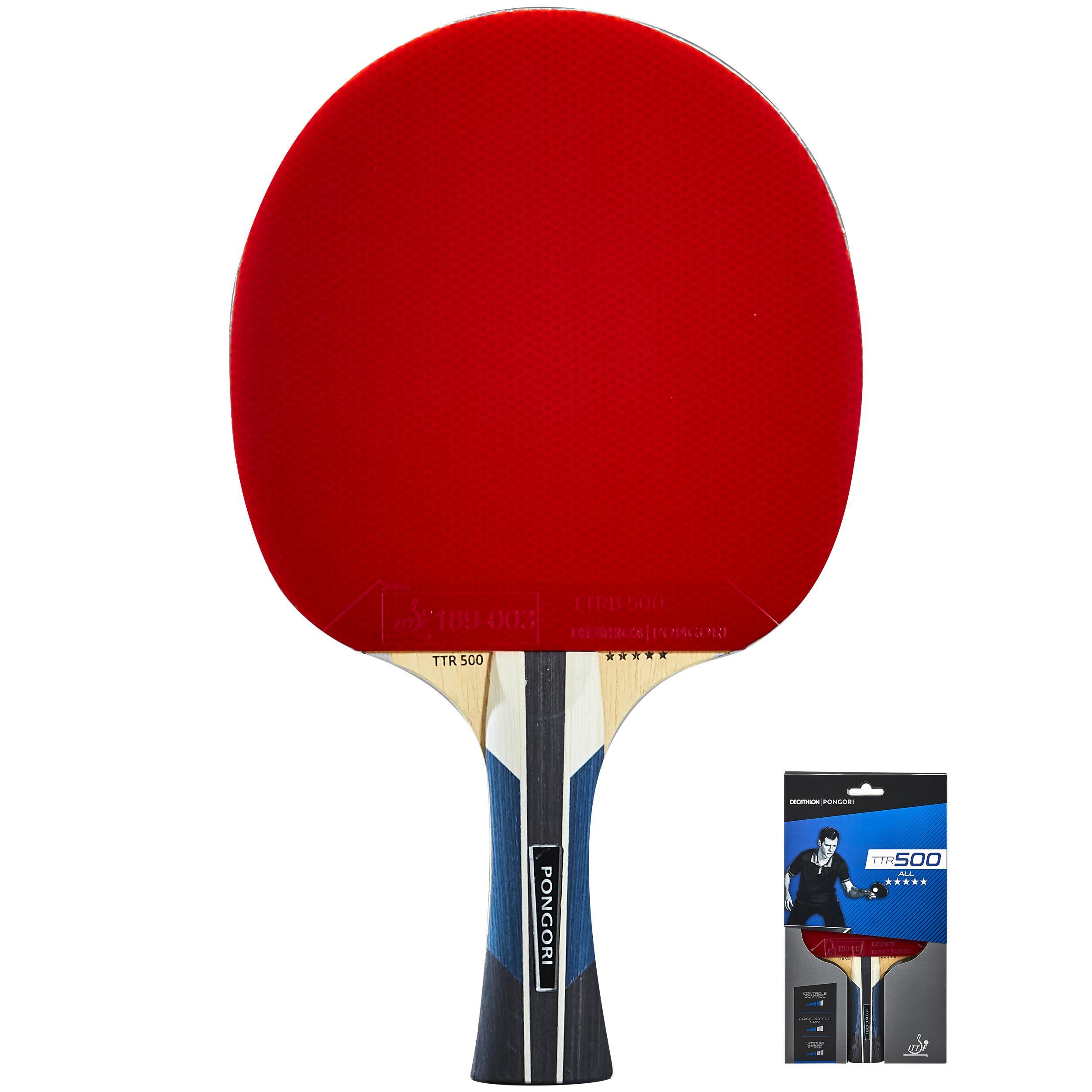 TTR 500 5* Allround Club Table Tennis Bat 20/21