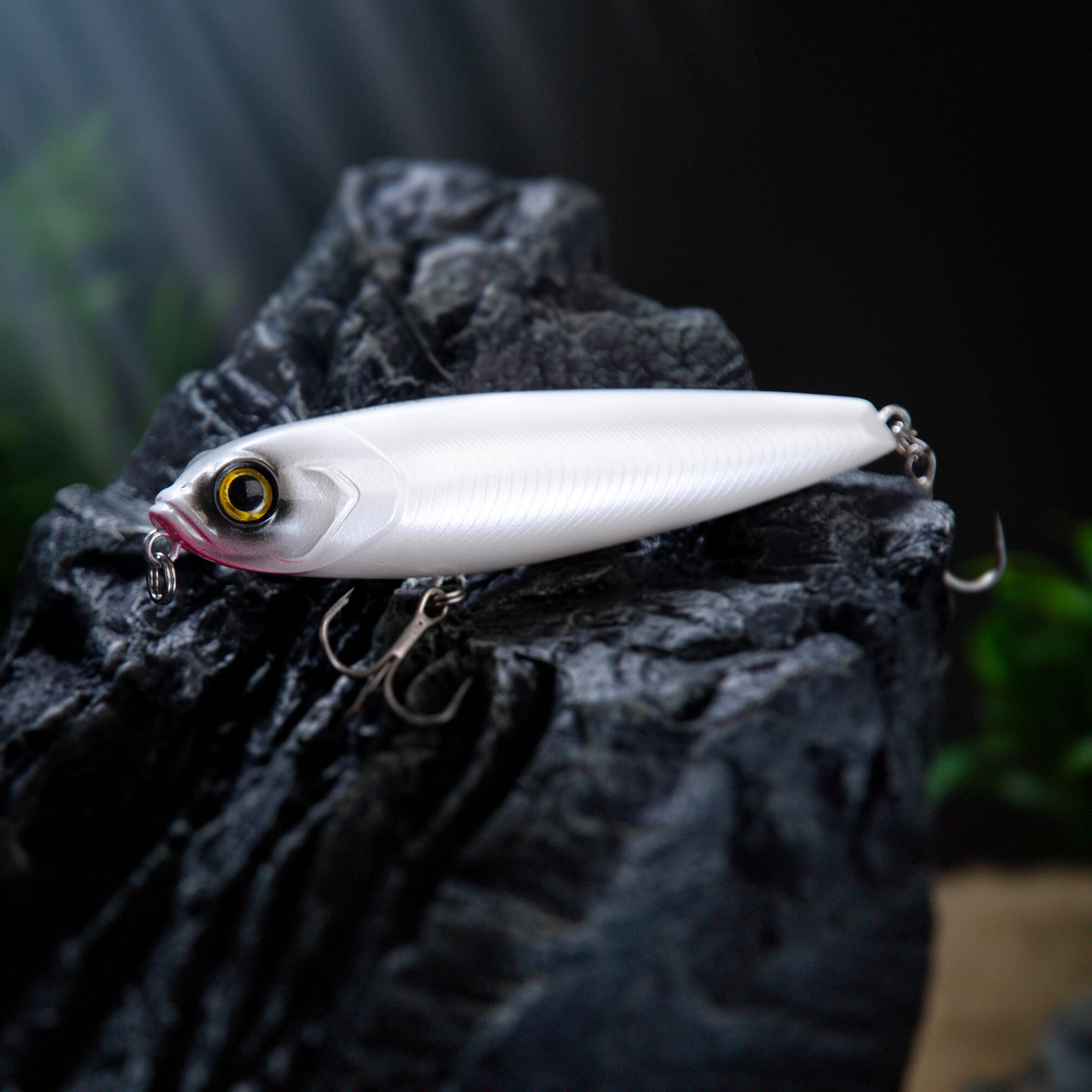 Fishing Hard Lure Wizdom 110F - White -  5
