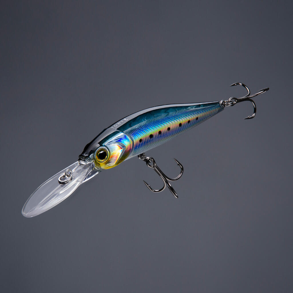 דיג פיתוי בים Hard Lure TOWY 100F - סרדין כחול