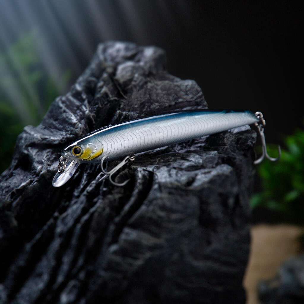 Poisson nageur SAXTON 110F Mack vert pêche au leurre en mer