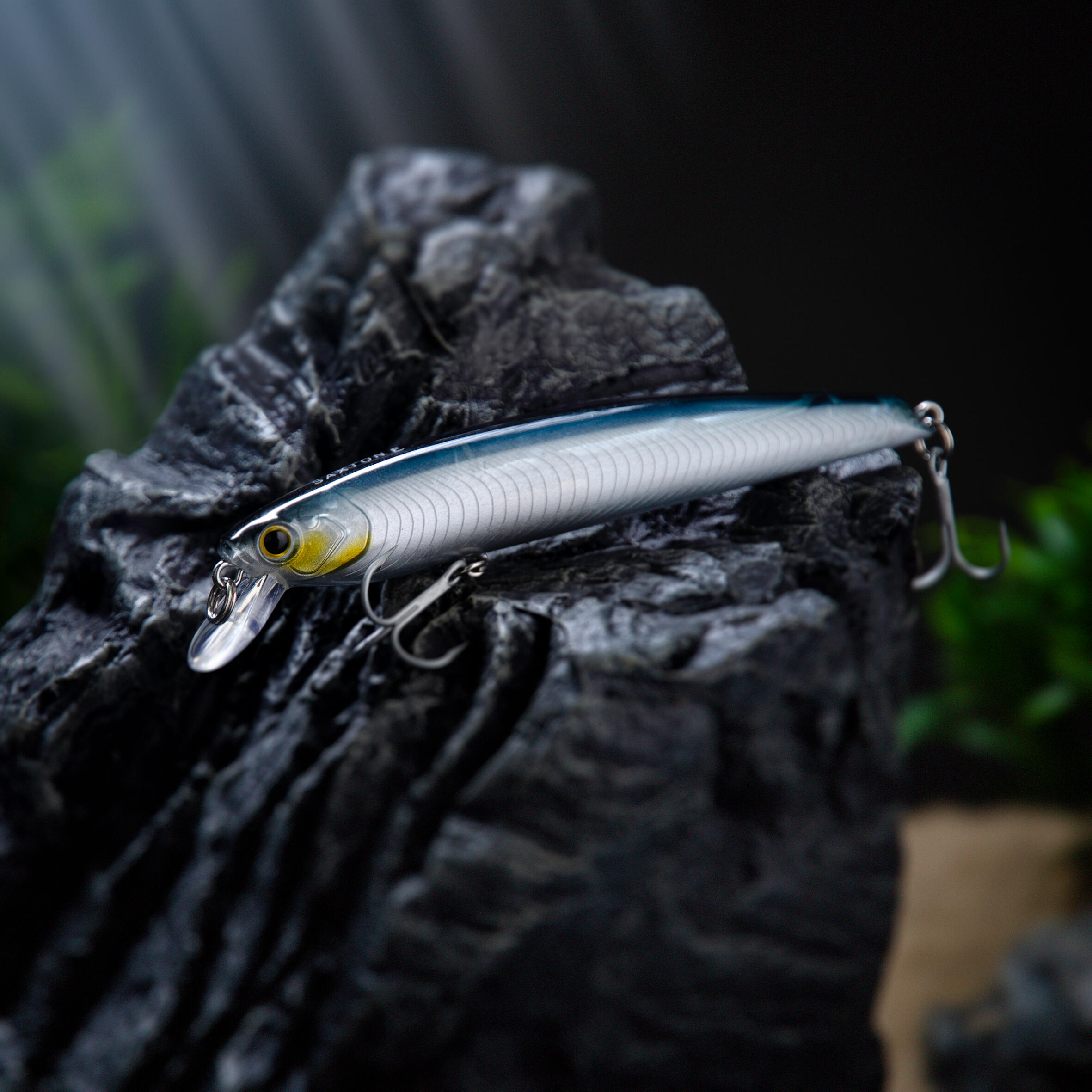 Plug bait at sea Hard Lure SAXTON 110F -Blue 4/4