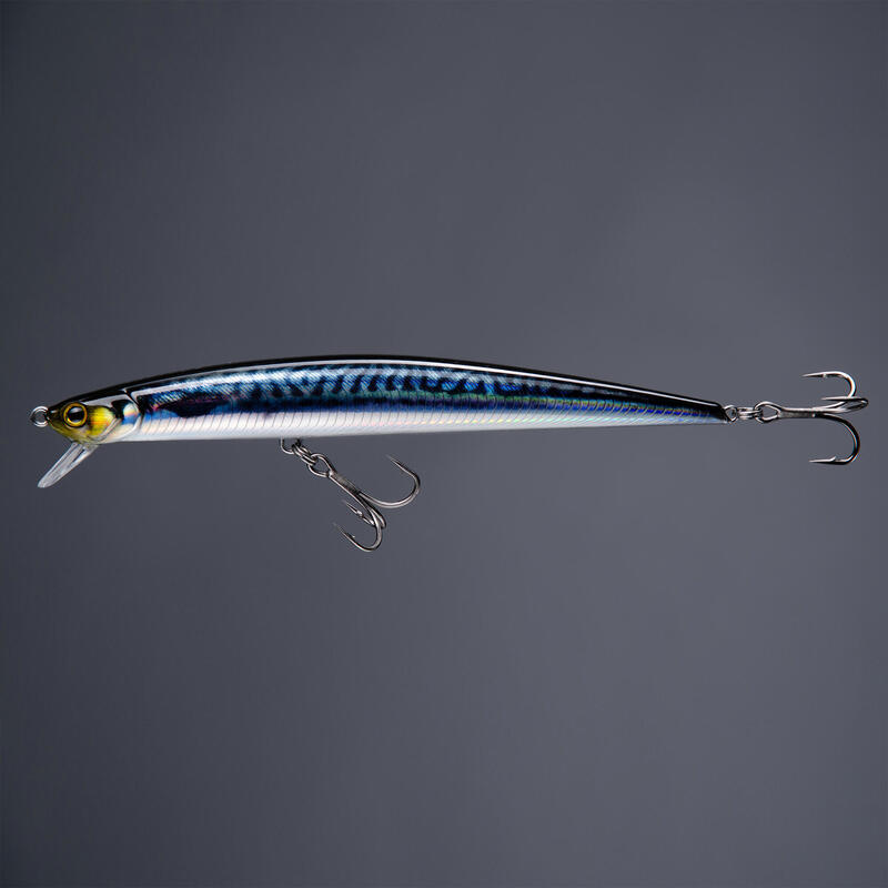 Señuelo Pesca Spinning Mar Saxton 140F Blue Mack