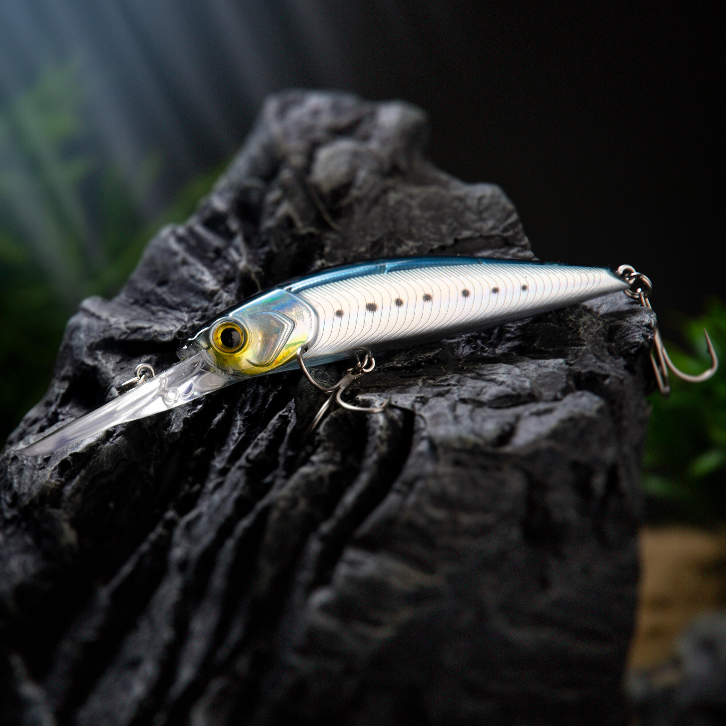 CAPERLAN Wobler Towy 100F Blue Sardine na morský rybolov bez · záber 5