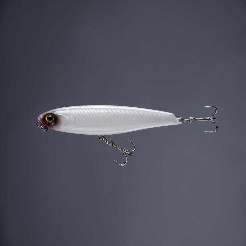 Minnow pesca mare WIZDOM 95F bianco