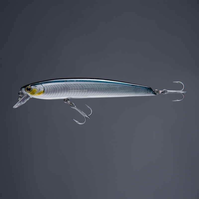 Kunstvisje voor zeevissen Saxton 110F blauw