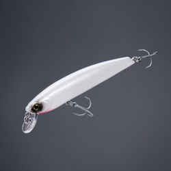 Lure fishing at sea Hard Lure SAXTON 110F - White