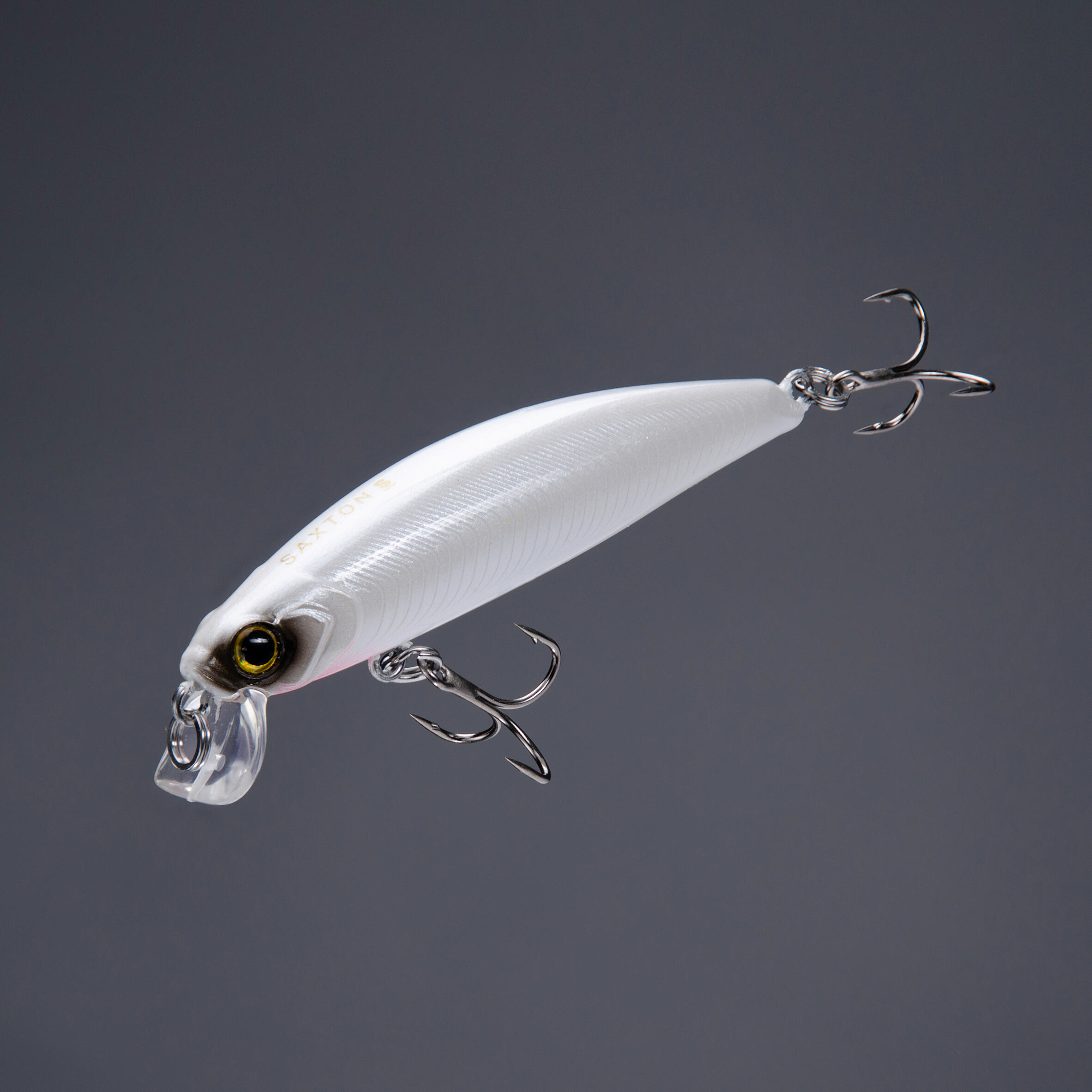 Lure fishing at sea Hard Lure SAXTON 75S - White 2/4