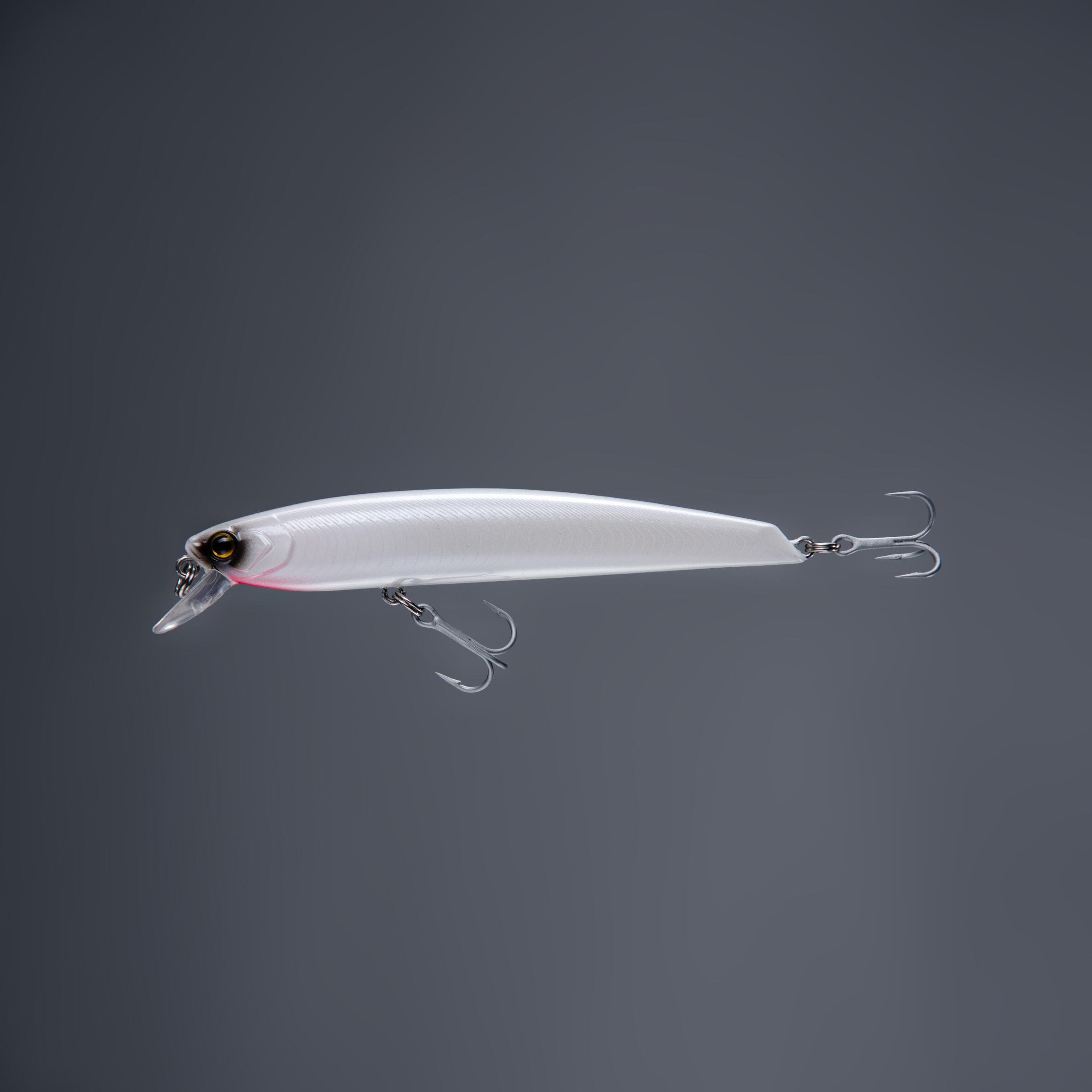 Lure fishing at sea Hard Lure SAXTON 110F - White 3/4