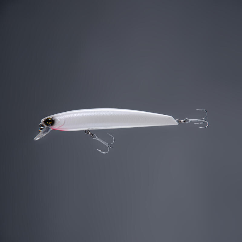 Kunstvisje voor zeevissen Saxton 110F wit