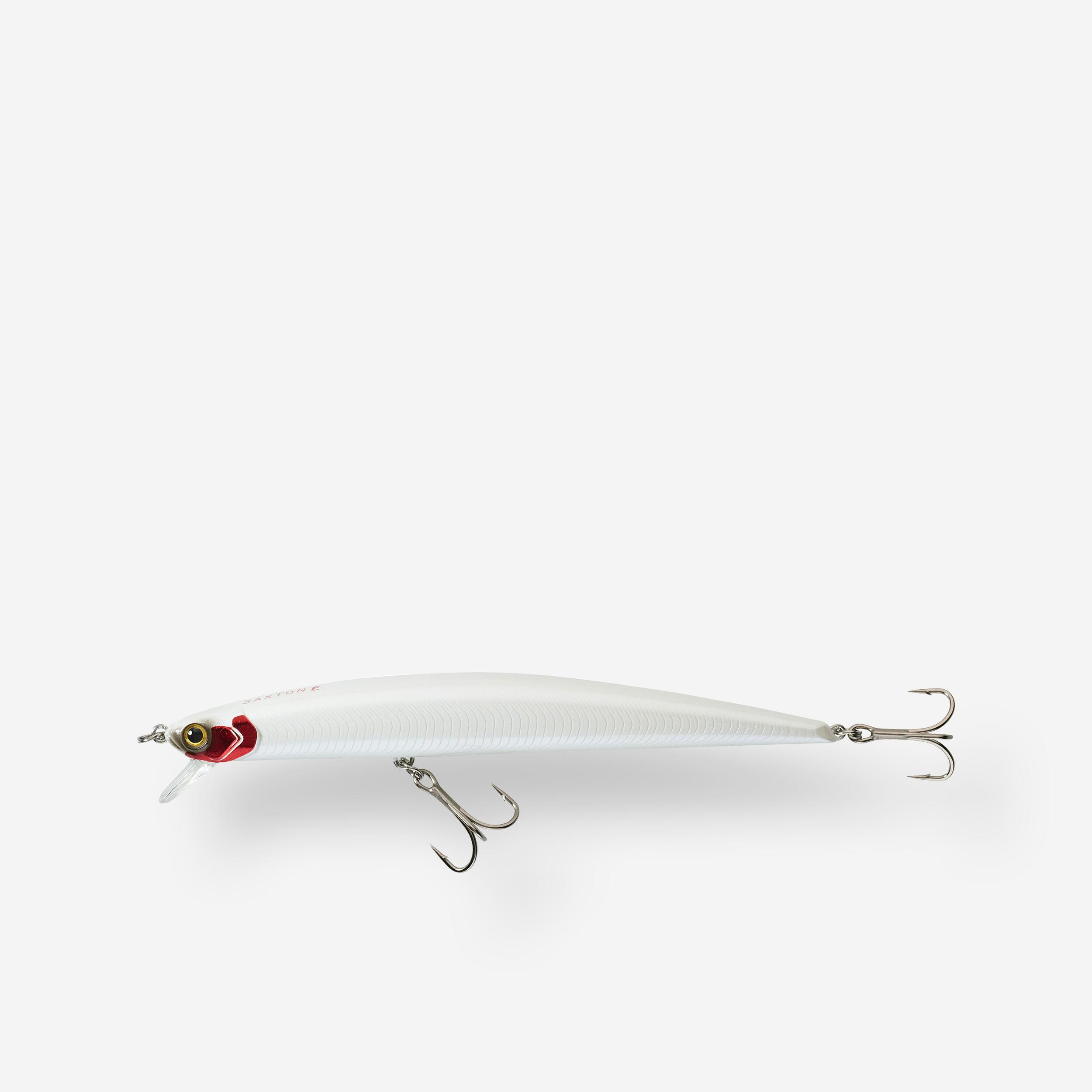 Stream-A-Lure, White with Red Dots