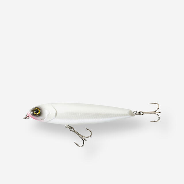 CAPERLAN PEZ NADADOR SEÑUELO WIZDOM 110F PESCA BLANCO