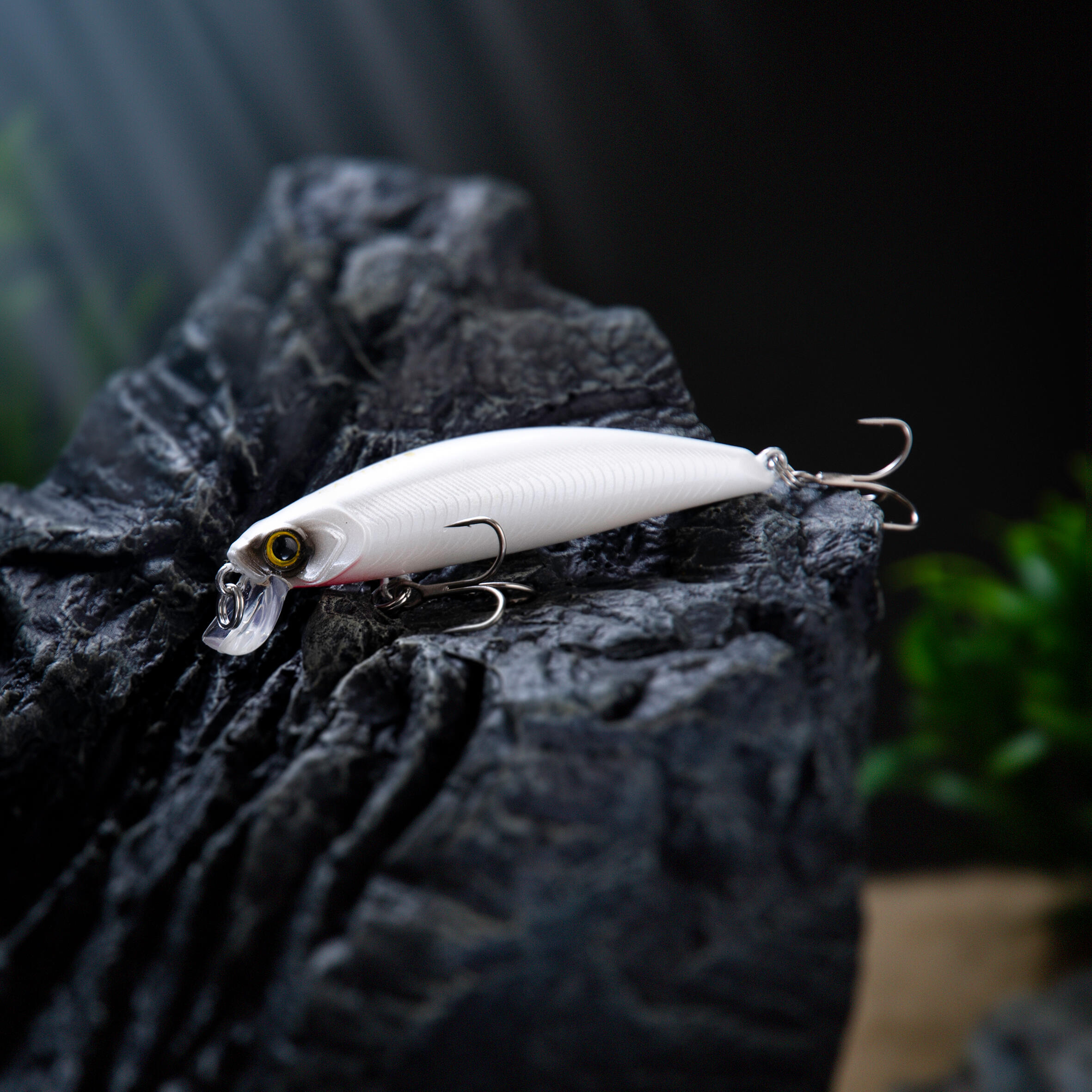 Lure fishing at sea Hard Lure SAXTON 75S - White 4/4