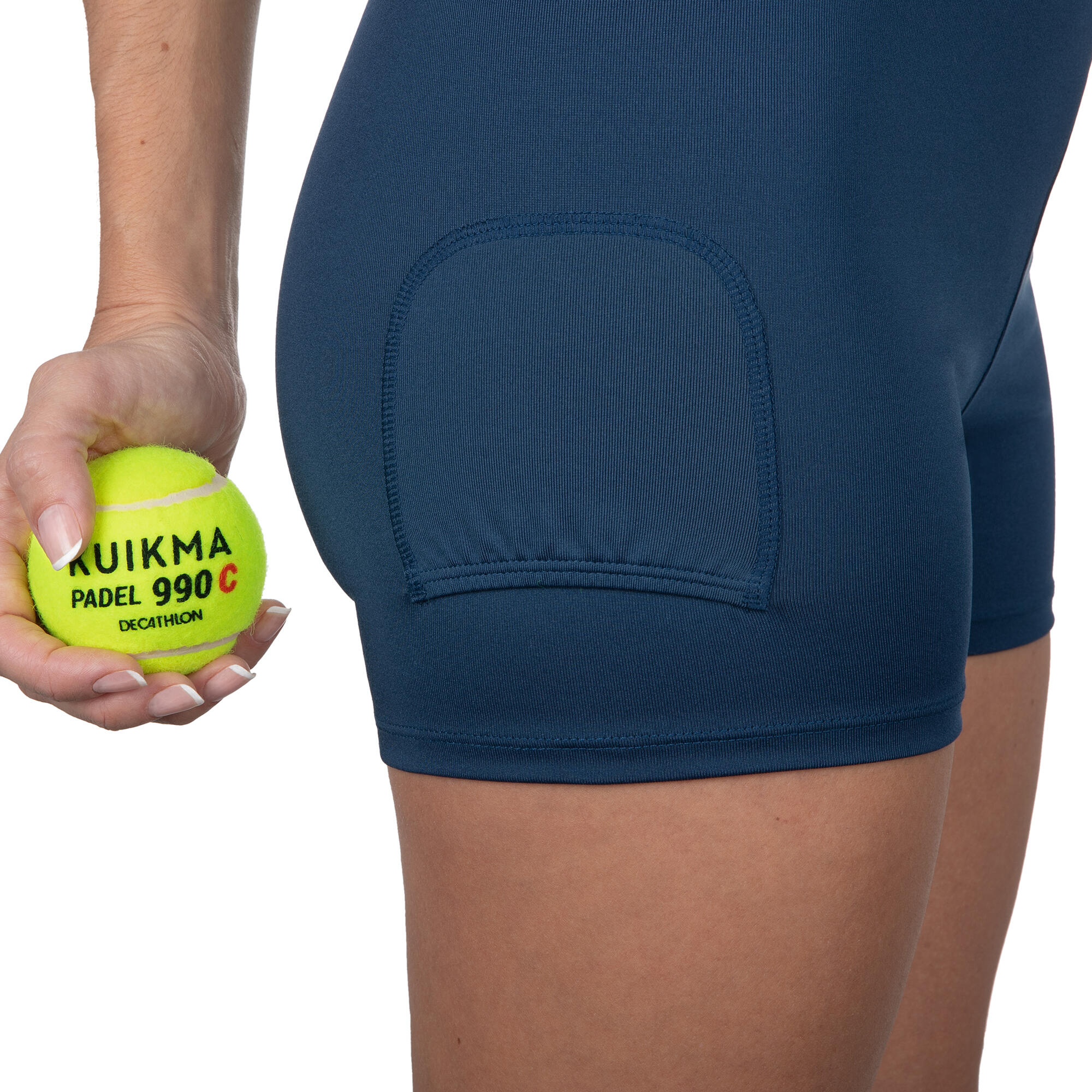 Women's Padel Skirt PSK 500 - Blue 3/3