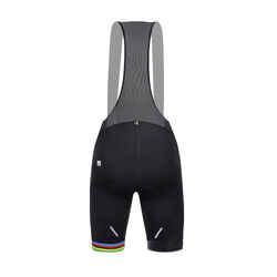Men's Road Cycling Bib Shorts - Santini UCI Rainbow