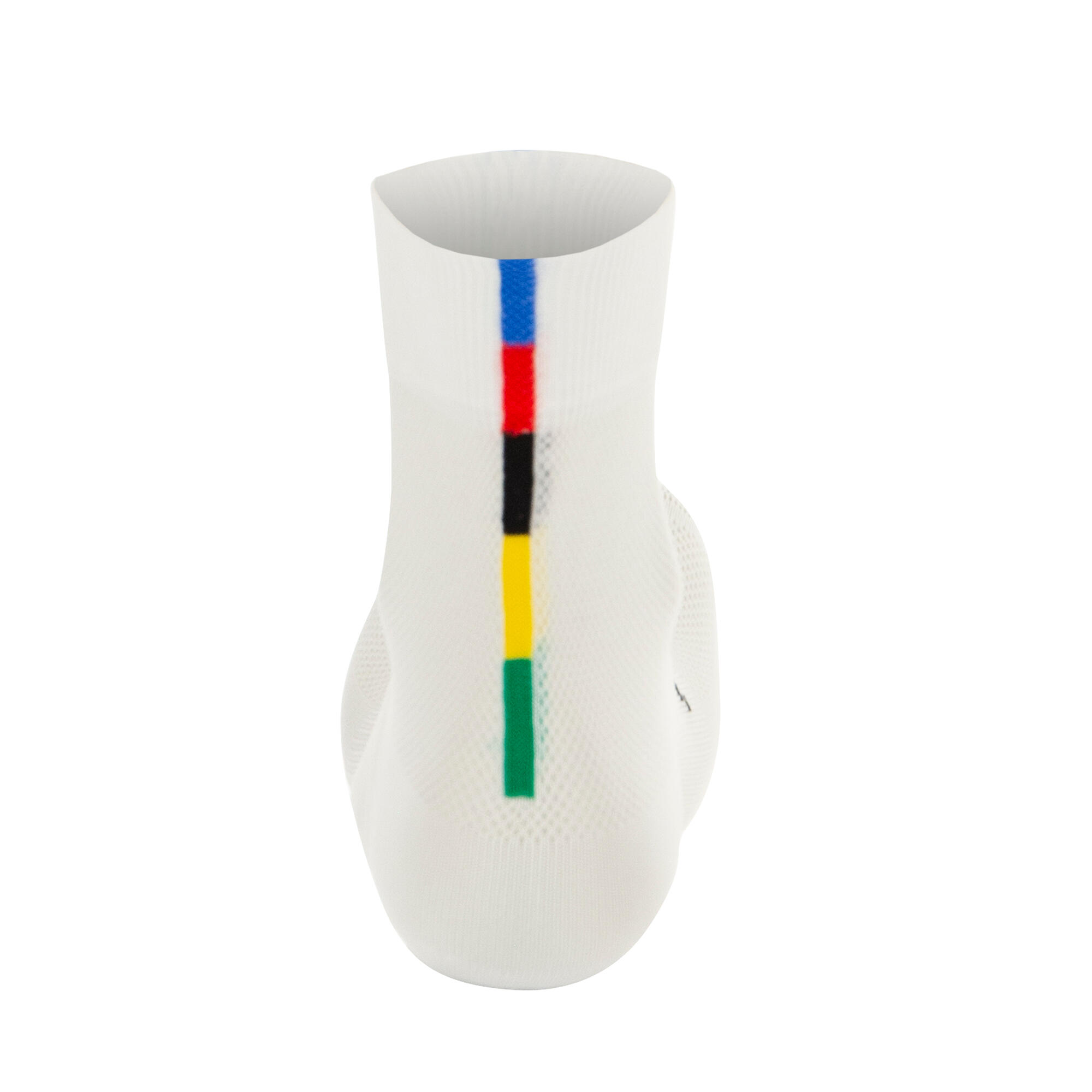 Calze estive Santini bianche collezione Rainbow UCI 2/7
