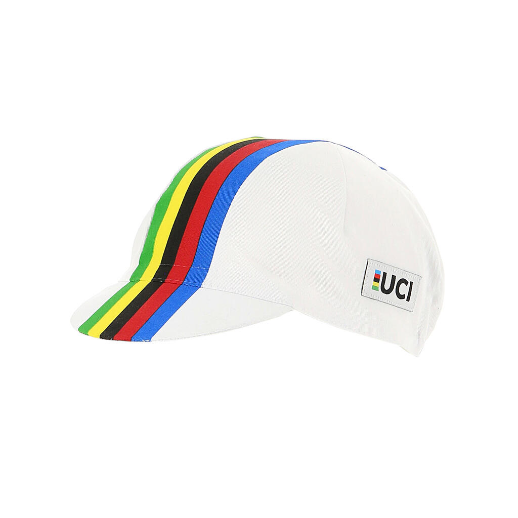 Šiltovka na cestnú cyklistiku Santini UCI Rainbow